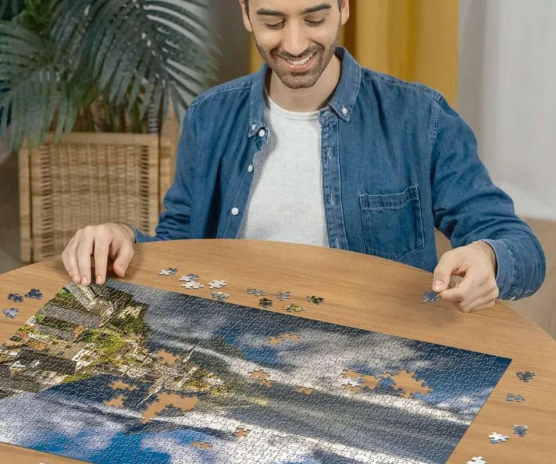 Пъзел Ravensburger 12000835 Легендарен Халщат, 1000 части
