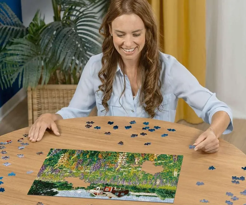 Пъзел Ravensburger 12000844 Ферма в Швеция, 500 части