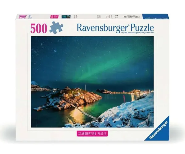 Пъзел Ravensburger 12000845 Северно сияние, 500 части