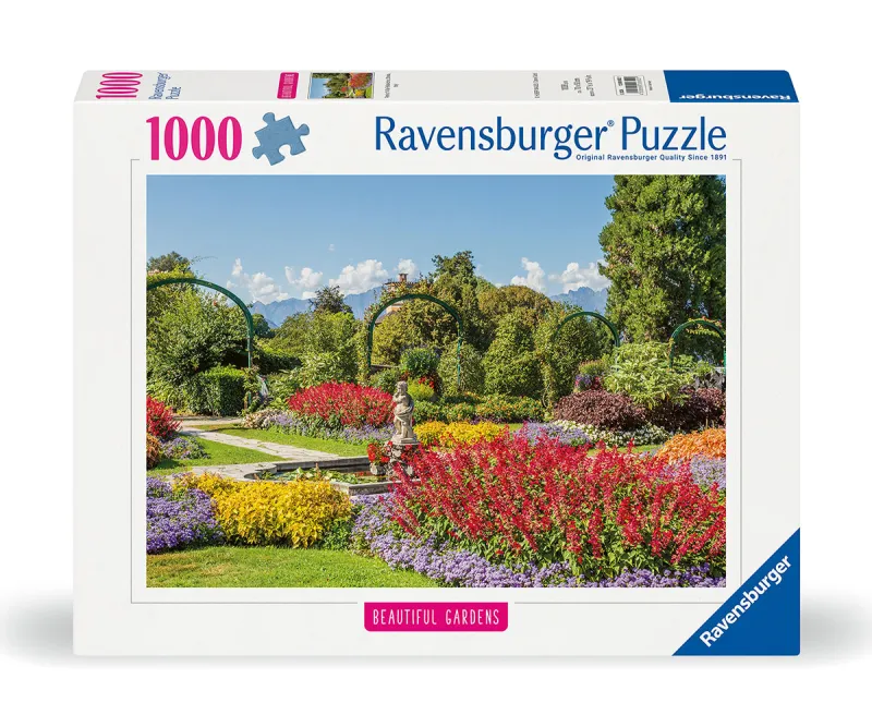 Пъзел Ravensburger 12000852 Парк на Вила Палавичино, 1000 части