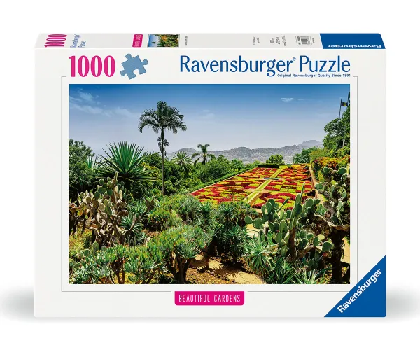 Пъзел Ravensburger 12000853 Ботаническа градина Мадейра, 1000 части