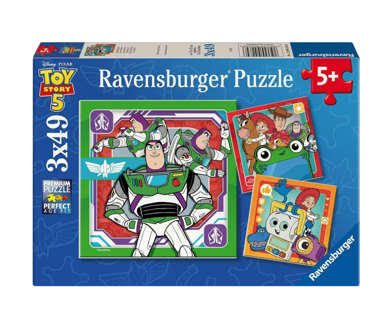 Пъзел Ravensburger 12000863 Динозаврите оживяват, 100 части XXL
