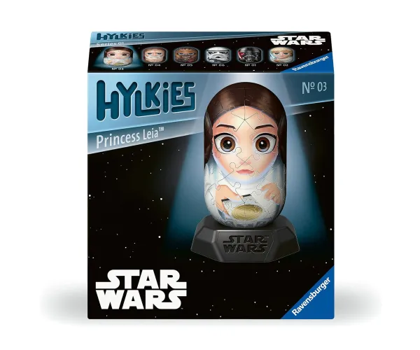 3D пъзел Ravensburger Hylkies 03 Принцеса Лея, 54 части