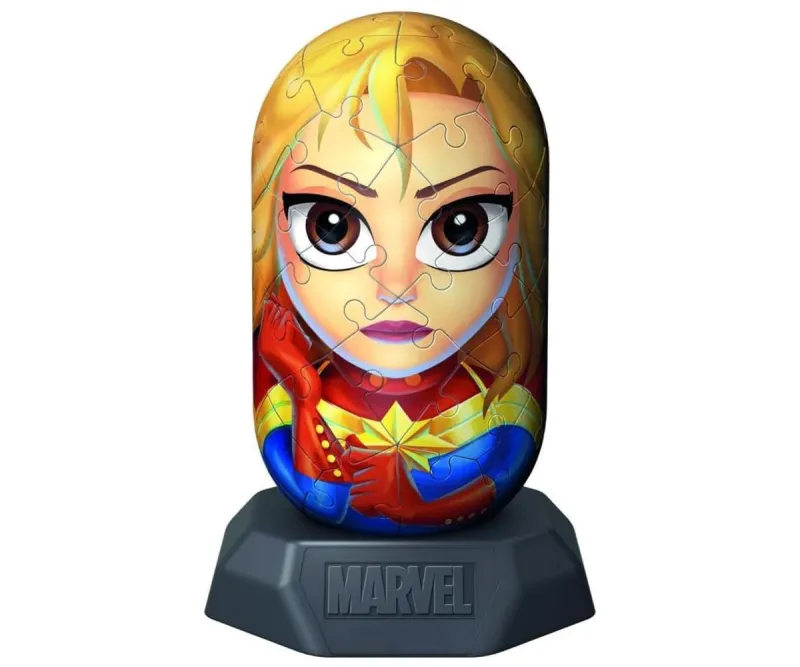 3D пъзел Ravensburger Hylkies 07 Капитан Марвел, 54 части