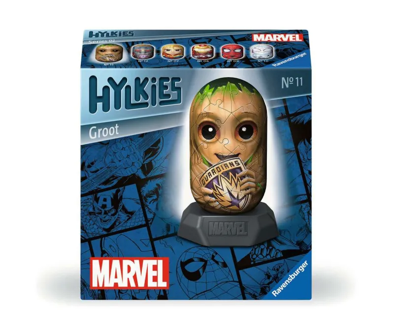 3D пъзел Ravensburger Hylkies 11 Грут, 54 части