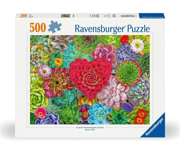 Пъзел Ravensburger 12001469 Сукуленти, 500 части