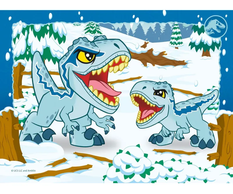 Пъзел Ravensburger Джурасик свят 4 в 1, 12/16/20/24 части