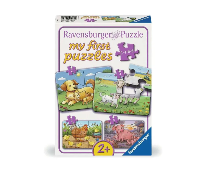 Пъзел Ravensburger Спасителни превозни средства, 2/3/4/5 части