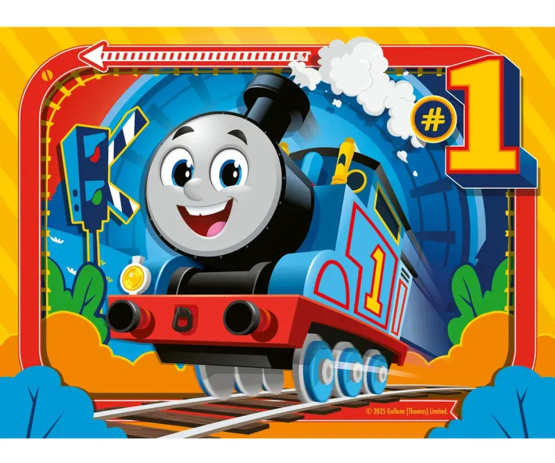 Пъзел Ravensburger Влакчето Томас 4 в 1, 12/16/20/24 части
