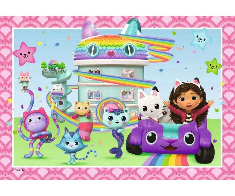 Пъзел Ravensburger Gabby's Dollhouse, 2 x 24 части