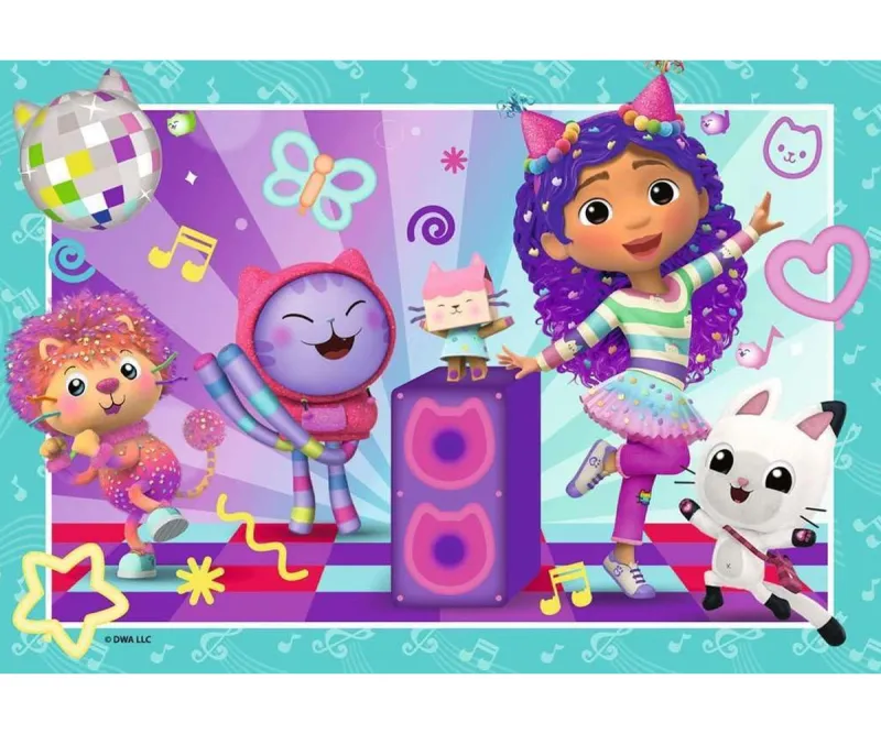 Пъзел Ravensburger Gabby's Dollhouse, 2 x 24 части