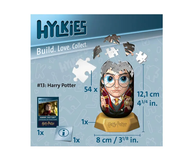 3D пъзел Ravensburger Hylkies 13 Хари Потър, 54 части