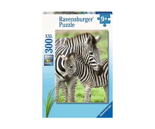 Пъзел Ravensburger 12948 Зебри, 300 части XXL