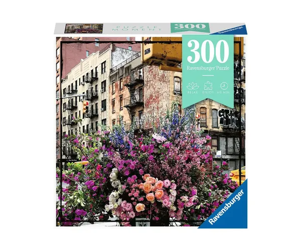 Пъзел Ravensburger Moment 12964 Цветя в Ню Йорк, 300 части