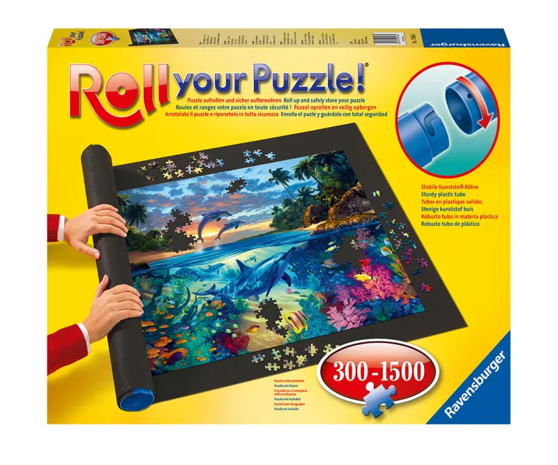 Органайзер за пъзели Ravensburger 3 в 1, зелен