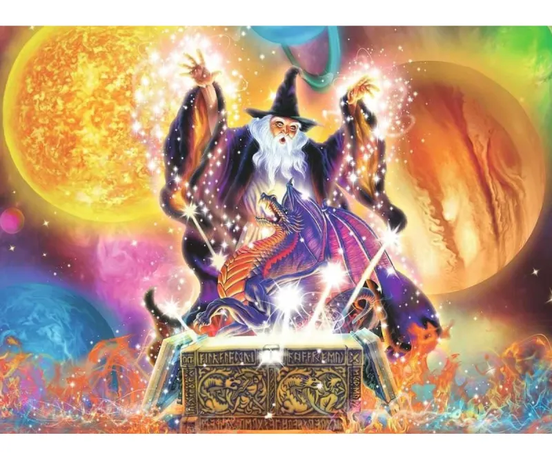 Пъзел Ravensburger 13286 Драконова магия, XXL, 100 части