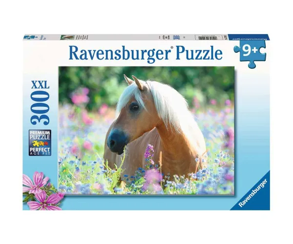 Пъзел Ravensburger 13294 Кон в море от цветя, XXL, 300 части