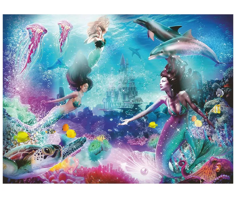 Пъзел Ravensburger 13296 В царството на русалките, 300 части