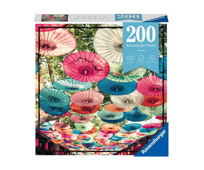 Пъзел Ravensburger 13307 Чадъри, Moment, 200 части