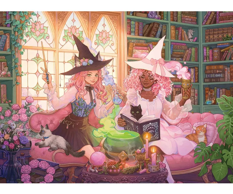 Пъзел Ravensburger 13415 Омагьосваща библиотека, XXL, 200 части