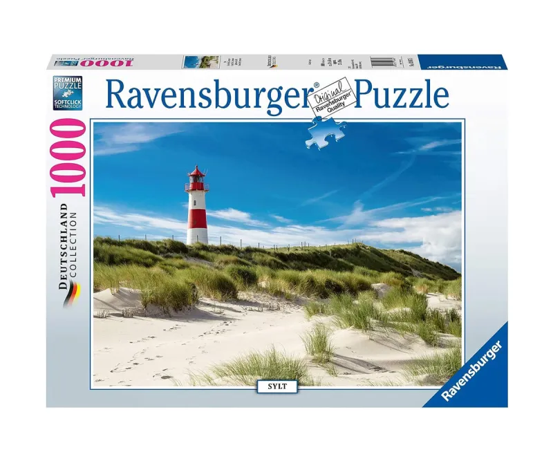 Пъзел Ravensburger 13967 Фар в Силт, 1000 части