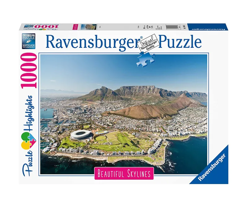 Пъзел Ravensburger 14084 Кейптаун, 1000 части