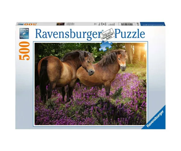 Пъзел Ravensburger 14813 Понита в цветята, 500 части