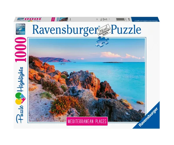 Пъзел Ravensburger 14980 Средиземноморие: Гърция, 1000 части