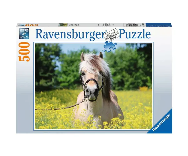 Пъзел Ravensburger 15038 Бял кон, 500 части