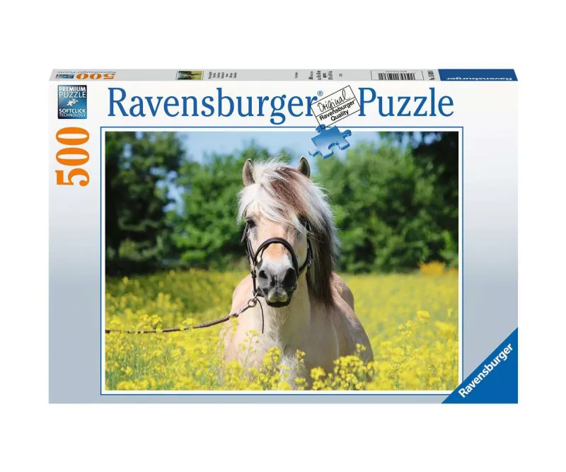 Пъзел Ravensburger 15038 Бял кон, 500 части