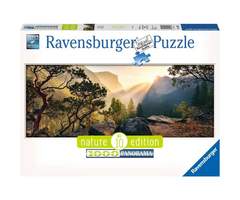 Пъзел Ravensburger 15083 Парк Йосемити, панорама, 1000 части