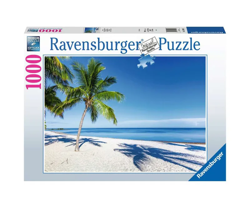 Пъзел Ravensburger 15989 Бягство на плажа, 1000 части