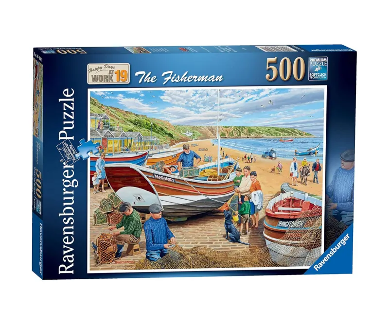 Пъзел Ravensburger 16414 Рибарят, 500 части