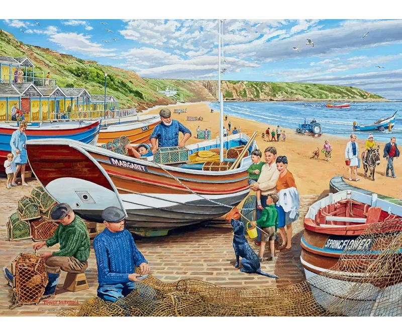 Пъзел Ravensburger 16414 Рибарят, 500 части