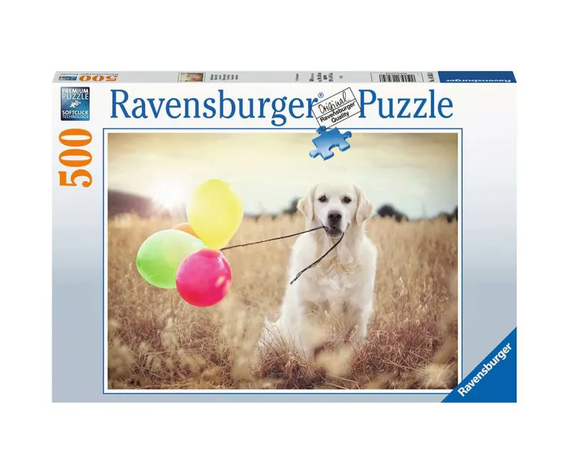 Пъзел Ravensburger 16585 Щастлив ретривър, 500 части