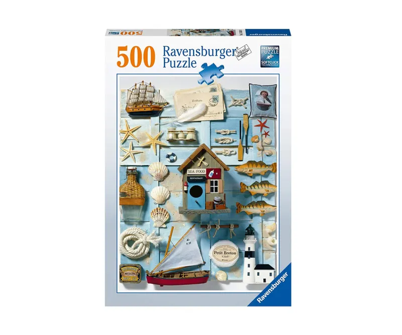 Пъзел Ravensburger 16588 Морски усет, 500 части
