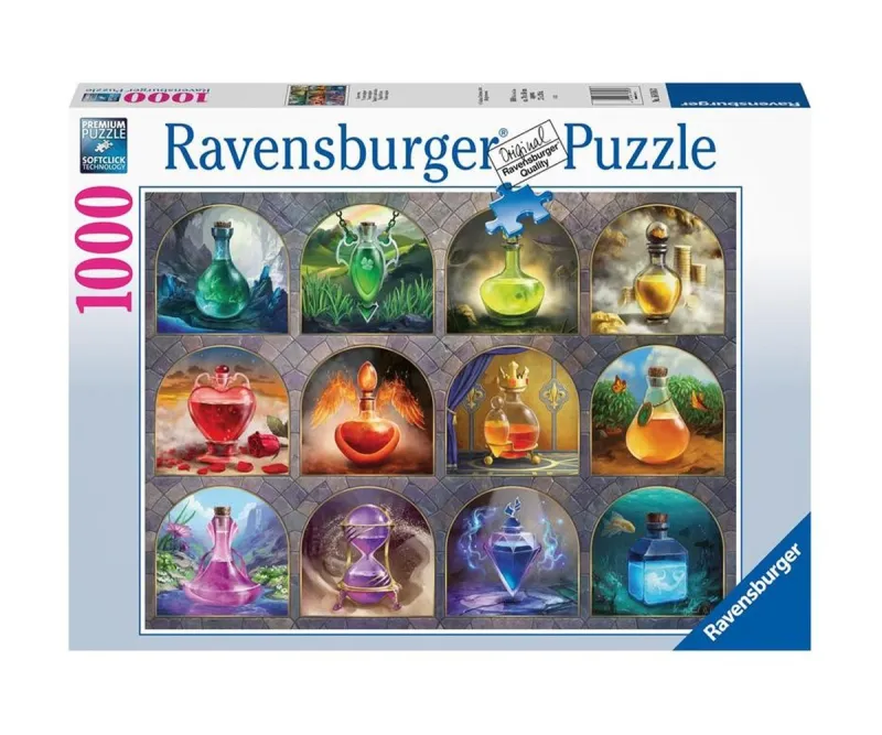 Пъзел Ravensburger 16816 Магически отвари, 1000 части
