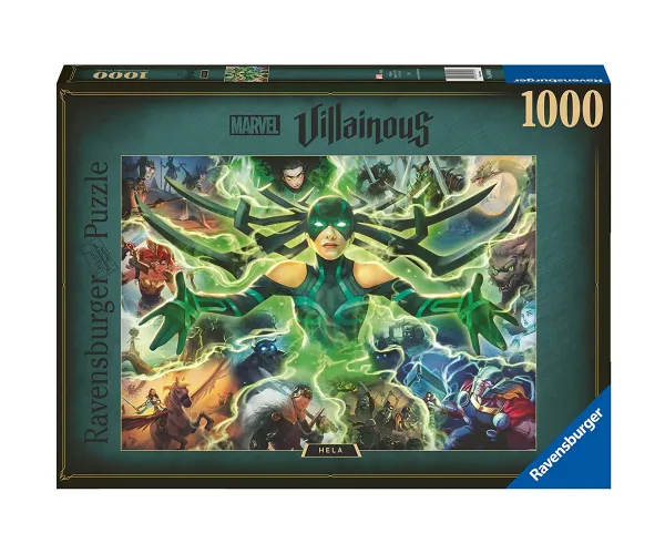 Пъзел Ravensburger 16903 Дисни злодей Хела, 1000 части