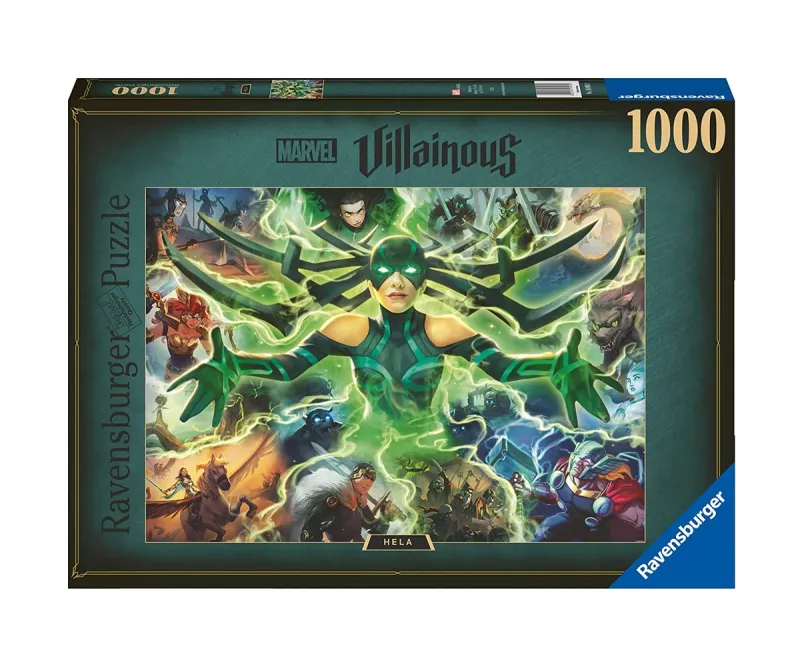 Пъзел Ravensburger 16903 Дисни злодей Хела, 1000 части