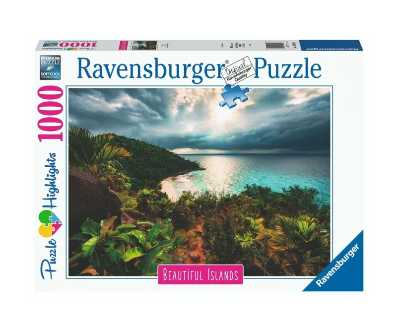 Пъзел Ravensburger 16909 Красиви острови: Индонезия, 1000 части