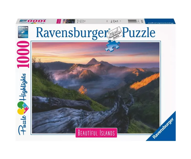 Пъзел Ravensburger 16909 Красиви острови: Индонезия, 1000 части