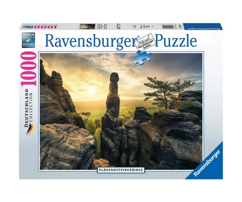 Пъзел Ravensburger 17093 Монолит Елба, 1000 части