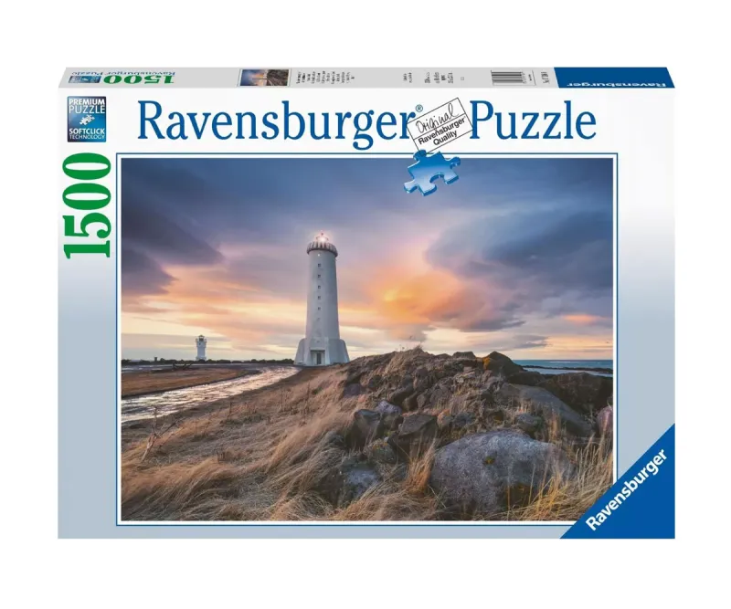 Пъзел Ravensburger 1 500 части Фар в Акранес