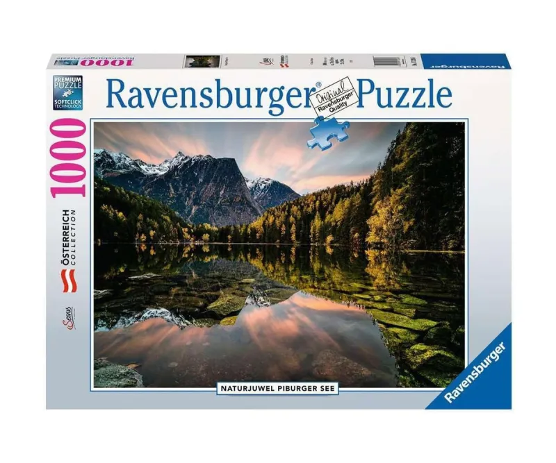 Пъзел Ravensburger 17326 Езерото Пибург, 1000 части