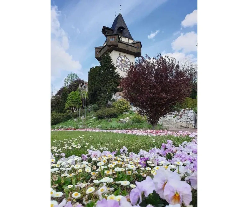 Пъзел Ravensburger 17327 Часовникова кула в Грац, 1000 части