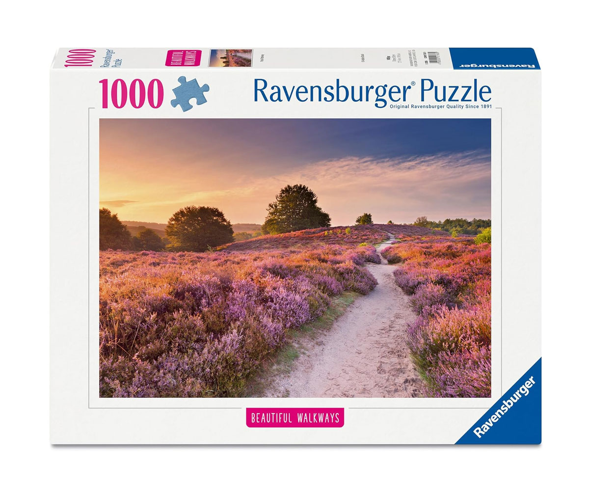 Дървен пъзел Ravensburger 500 части – Дива градина