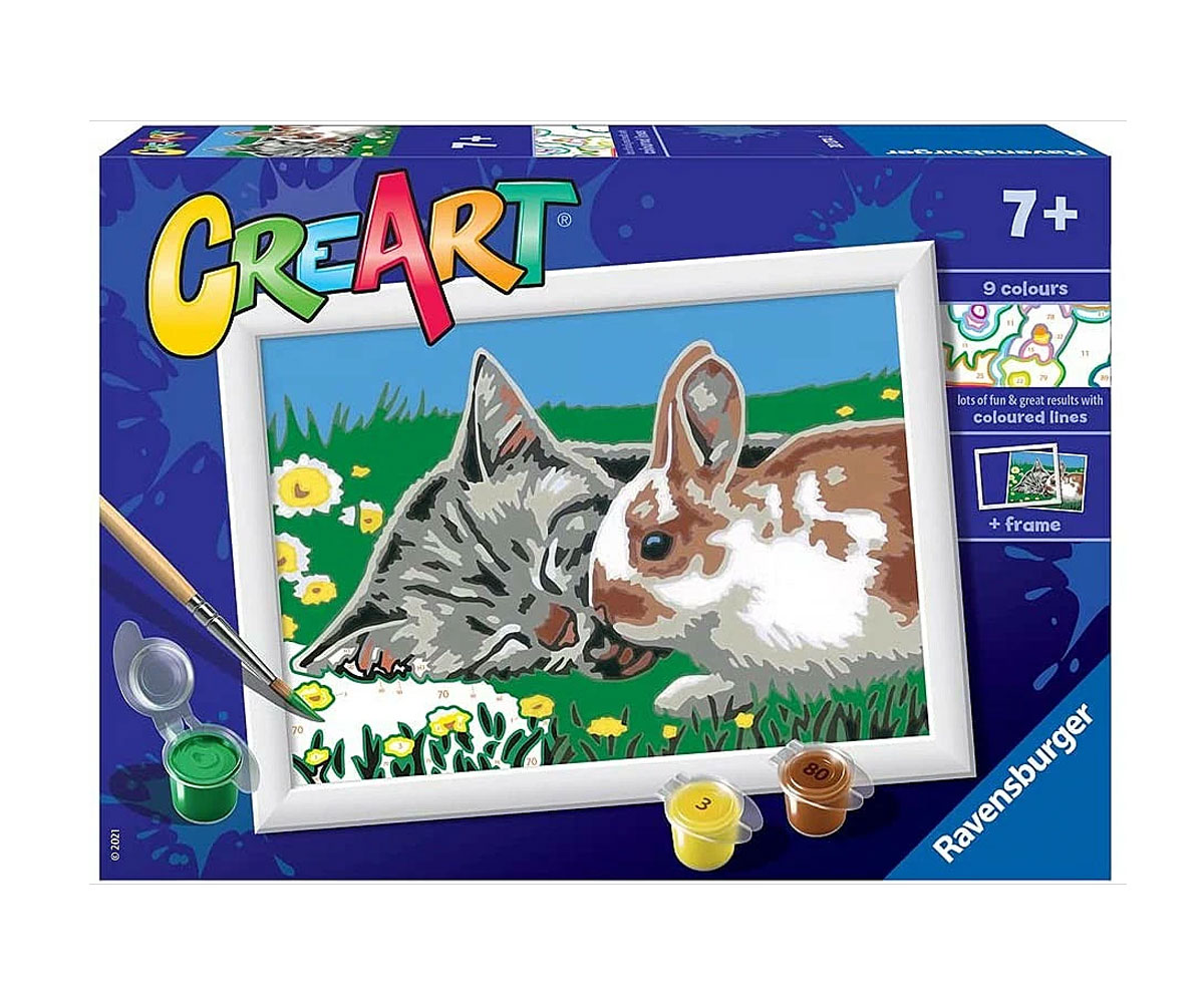 Рисуване по номера Ravensburger CreArt 30 x 40 см – Лятна дрямка