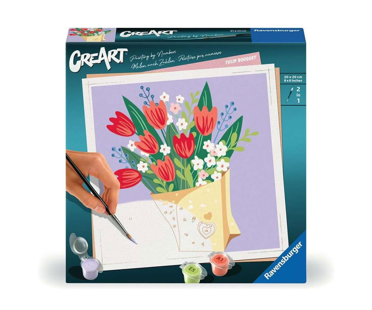 Рисуване по номера Ravensburger CreArt 30 x 40 см – Лятна дрямка