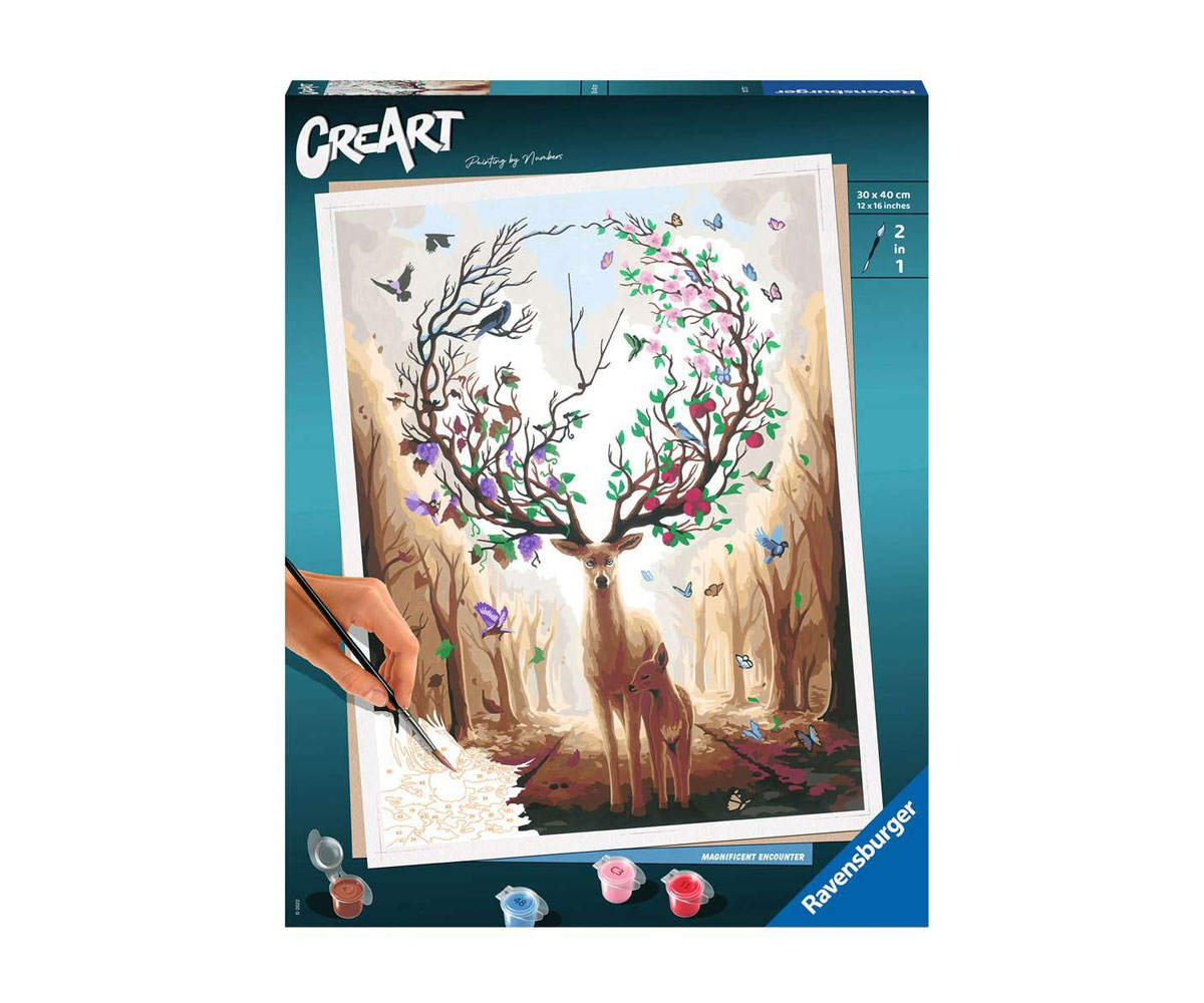 Рисуване по номера Ravensburger CreArt – Великолепен елен
