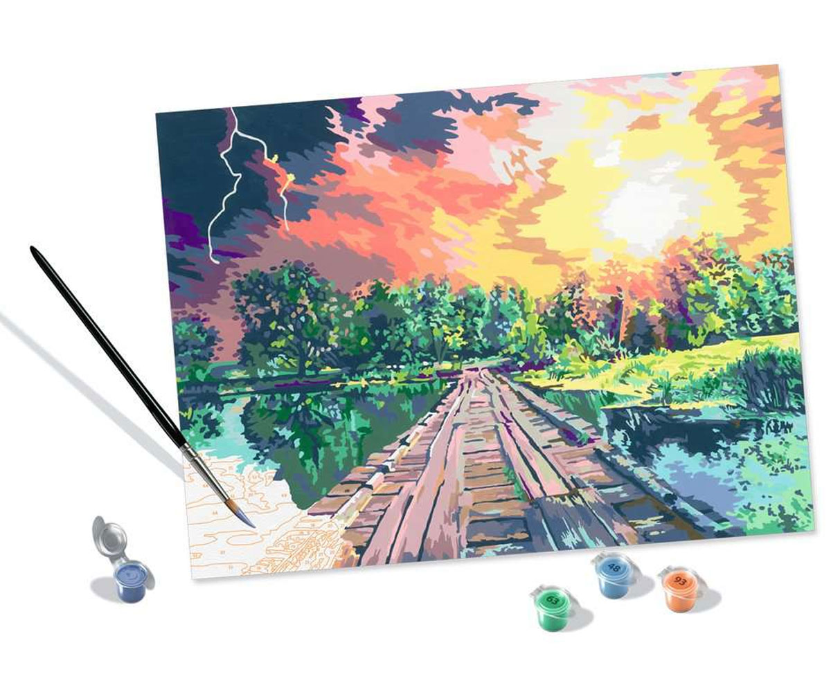 Рисуване по номера Ravensburger CreArt – Магична светлина